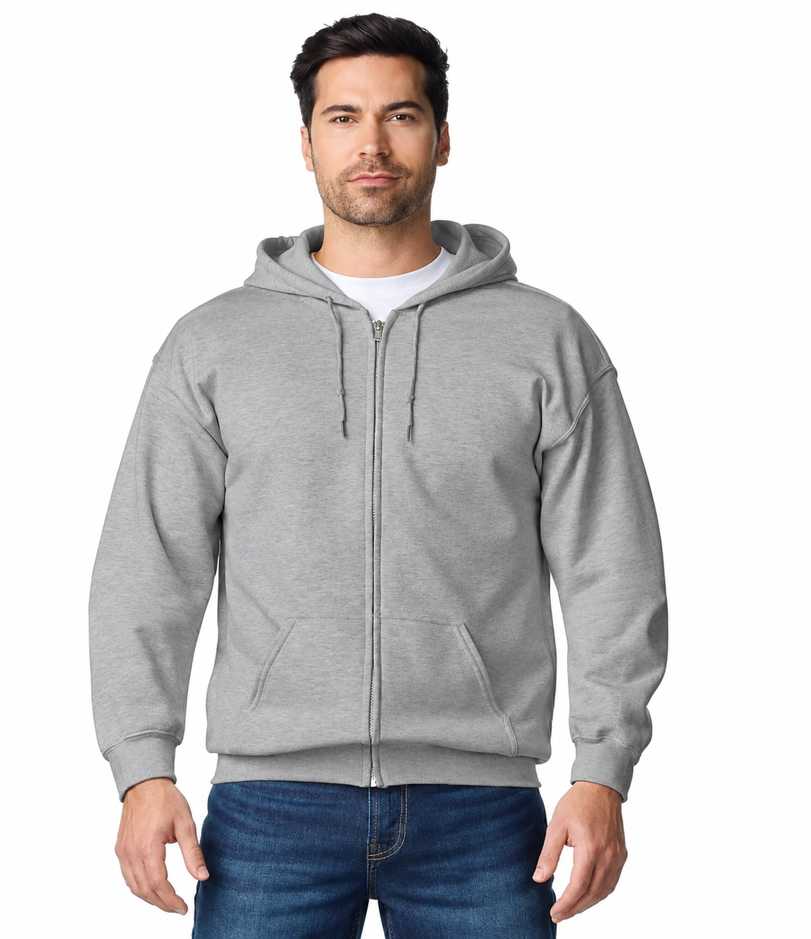Sudadera con cierre unisex