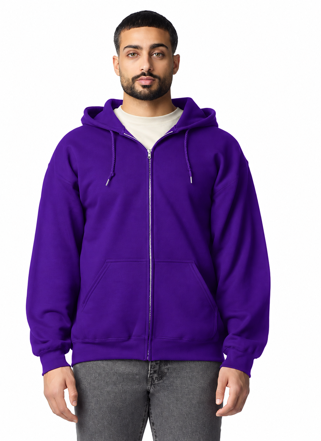 Sudadera con cierre unisex